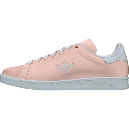 Adidas originals - stan smith - baskets en nubuck avec brides - rose best sale