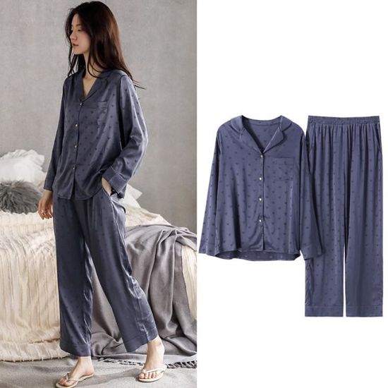 Pyjama,Ensemble De Pyjama Trois Pièces Pour Femmes,vêtements D