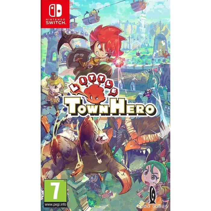 Nis Little Town Hero Big Idea Edition Jeu Nintendo Switch