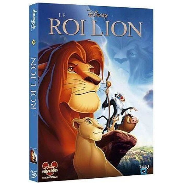 Dvd Le Roi Lion Disney En Dvd Dessin Anime Pas Cher Cdiscount