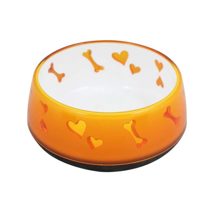 All For Paws PARE-CHIEN - GRILLE SEPARATION ANIMAUX Chien d'amour Bowl Dog Bowl 300ml d'orange 5725