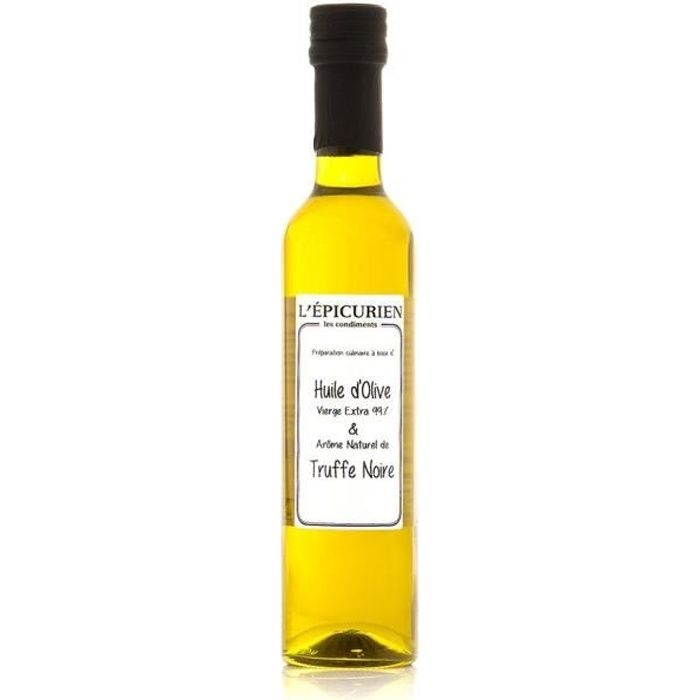 Huiles modele olive vierge extra avec truffe noire du périgord