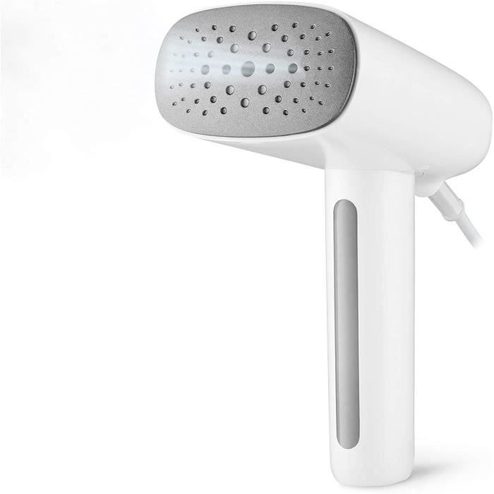 UFESA GS1800 Fer Verticale Défroisseur 1800W, Vapeur Constante 25g/Min, Manche Amovible, Élimine Les Plis, Désinfecte et Désodorise,