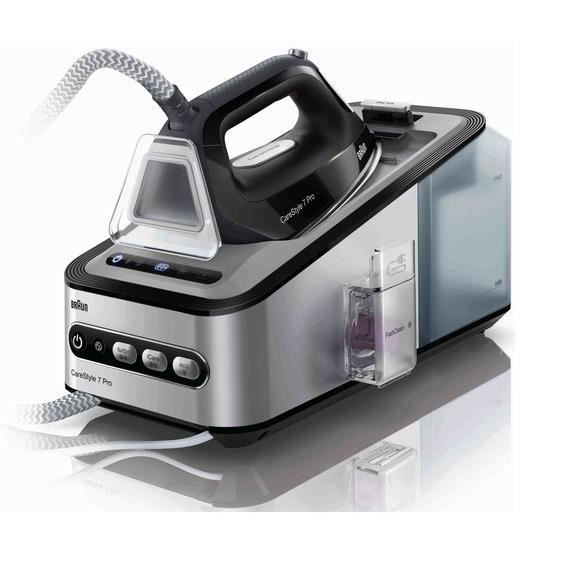 Braun IS 7156 Pro, 2400 W, 7,5 bar, 2 L, 500 g-min, 125 g-min, Semelle Eloxal