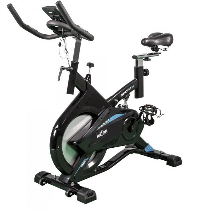 Vélo indoor Biking Pro Gorilla Sports Bleu