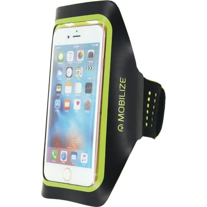 MOBILIZE Etui de protection pour téléphone Bandoulière L Jaune