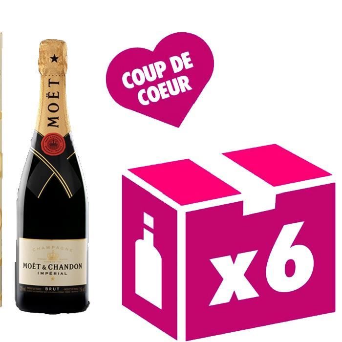 Brut Impérial 6x75cl Champagne Moet et Chandon