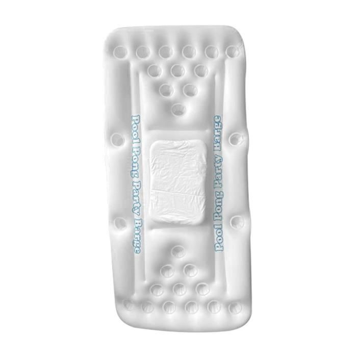 Beer Pong tapis de piscine 28 trou de tasse rangée flottante matelas de piscine gonflable tennis de Table à eau