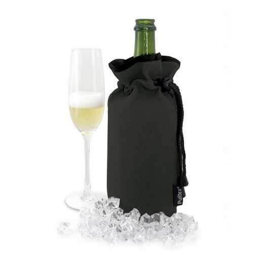 Sac à champagne réfrigérant noir Pulltex