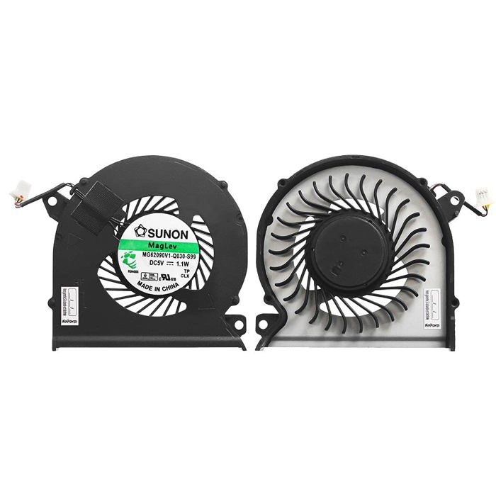 Ventilateur De Remplacement Pour Ordinateur Portable Asus K751 – 4 Pins – Compatible Plusieurs Modèles