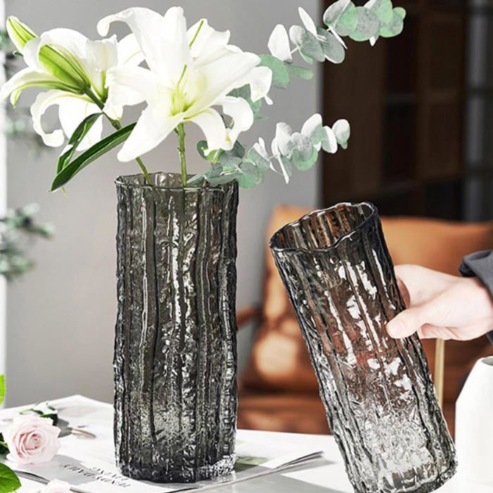 Vase Acrylique Transparent En Forme De Livre – Décoration Originale Et Moderne Pour Maison, Bureau Ou Étagère