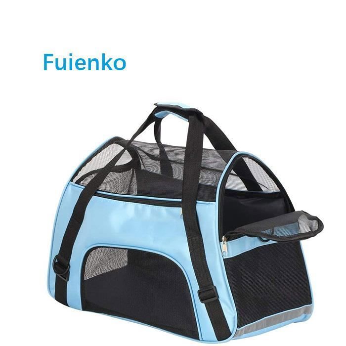 Meilleurs prix pour Sac pour animaux de compagnie, sac à dos portable pour chien M47 x 24,5 x 28cm bleu