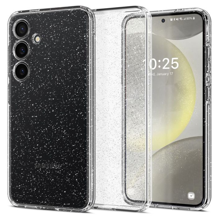 Coque Téléphone - Spigen Liquid Crystal Glitter - Transparent - TPU - Protection Rayures