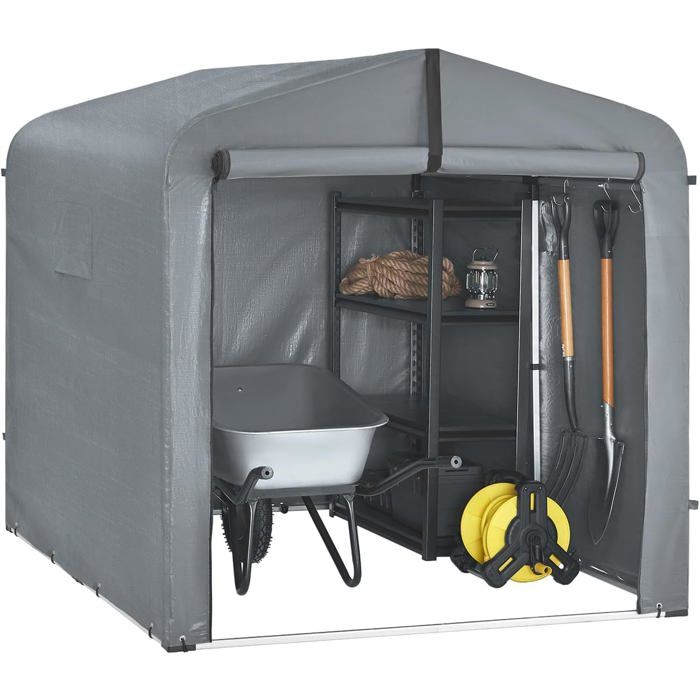 SoBuy Abri de Jardin Imperméable avec Crochets Garage en - vue 3