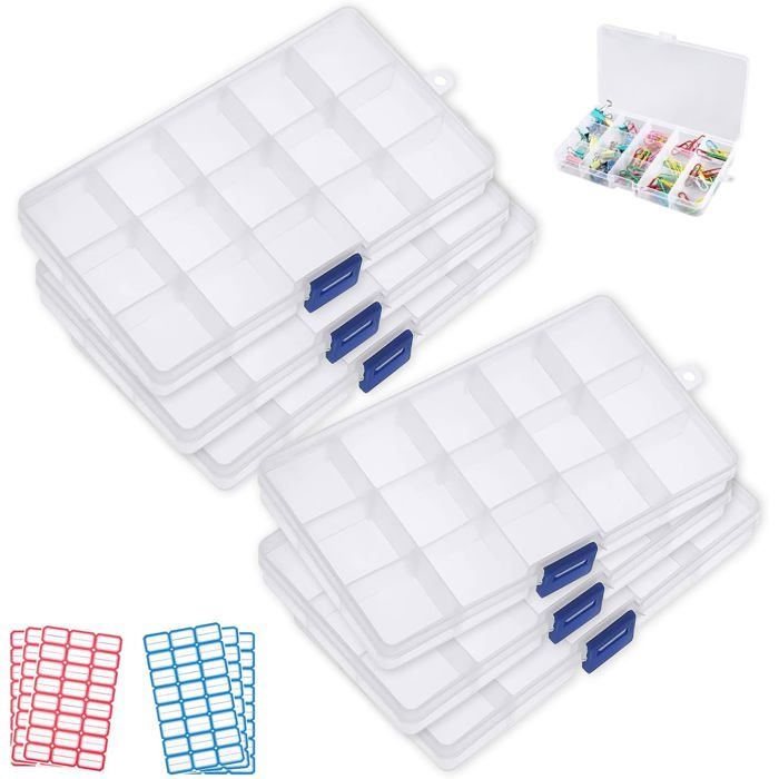 DKAOVH Lot de 6 étuis transparents pour cartes à jouer - Boîtes de rangement en plastique pour cartes de jeu, cartes bancaires, cartes de visite, cartes PTCG DKAOVH Lot de 6 étuis transparents pour cartes à jouer - Boîtes de rangement en plastique pour cartes de jeu, cartes bancaires, cartes de visite, cartes PTCG