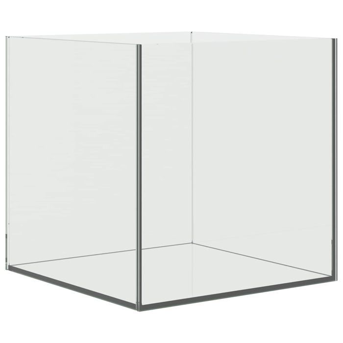 Meilleurs prix pour Aquarium en verre - vidaXL - Blanc - 30x30x30 cm - Verre robuste - Bords lisses - Sans couture