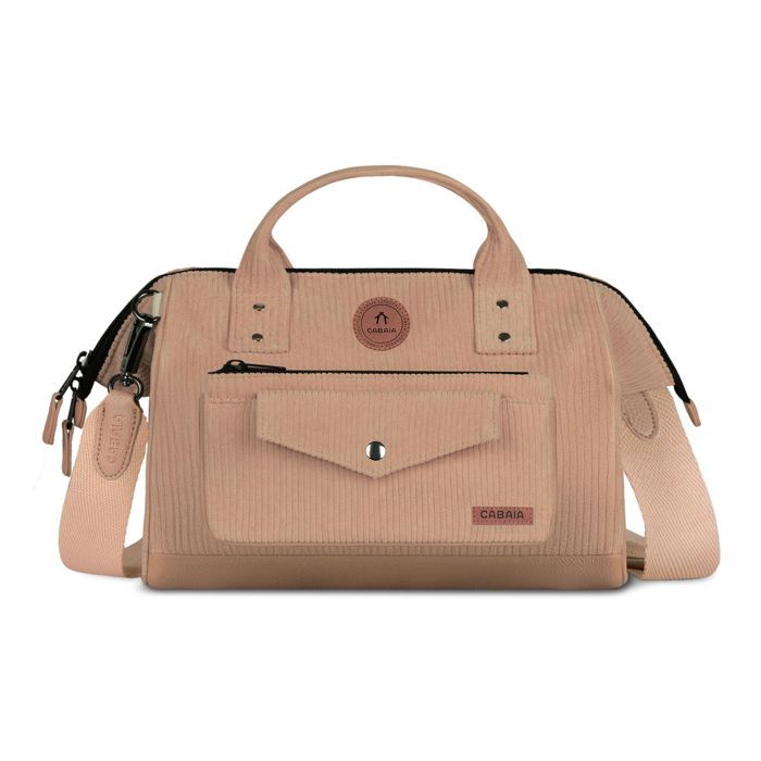 Sac à main - CABAIA - Adventurer Recycled Velvet Crossbody L - Luxor (beige) - Velours côtelé - Sangle amovible réglable Sac à main - CABAIA - Adventurer Recycled Velvet Crossbody L - Luxor (beige) - Velours côtelé - Sangle amovible réglable