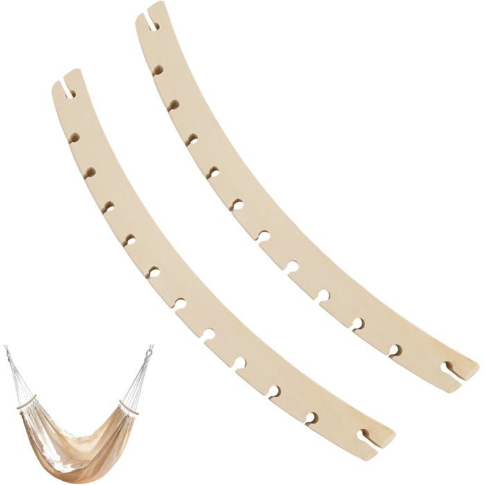 Lot De 2 Barres DÉcartement Détachables Pour Hamac Barres Transversales En Bois Robustes Et Légères Pour Hamacs Suspendus En Ext