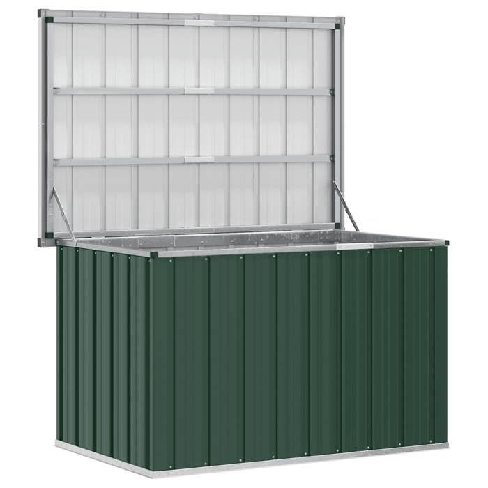 Soldes d’automneVert Meuble Coffre de jardin - Coffre de rangement de jardin - Vert 109x67x65cm 6793831414635