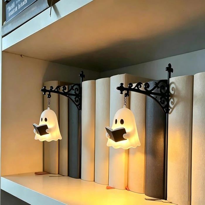 Bibliothèque lanterne éclairage décoratif pour étagère de livres lanterne de bibliothèque mini lampe pour étagè LAMPE DECORATIVE