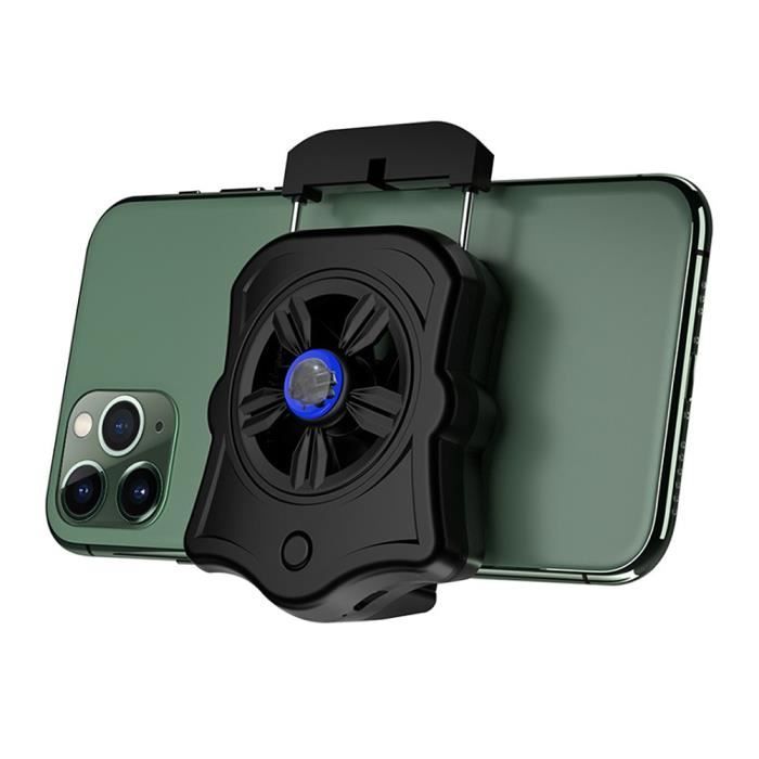 Black Refroidisseur de support de ventilateur pour téléphone portable