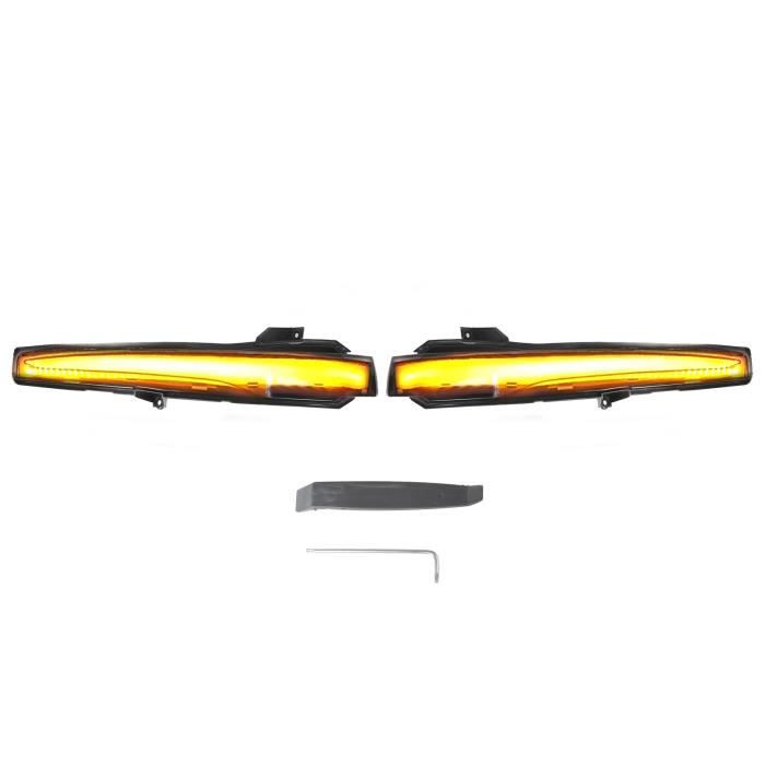 Clignotant De Rétroviseur Latéral LED - Pour Renault Grand Scenic III, Scenic III, MK3, Fluence, Latitude - Paire De 2