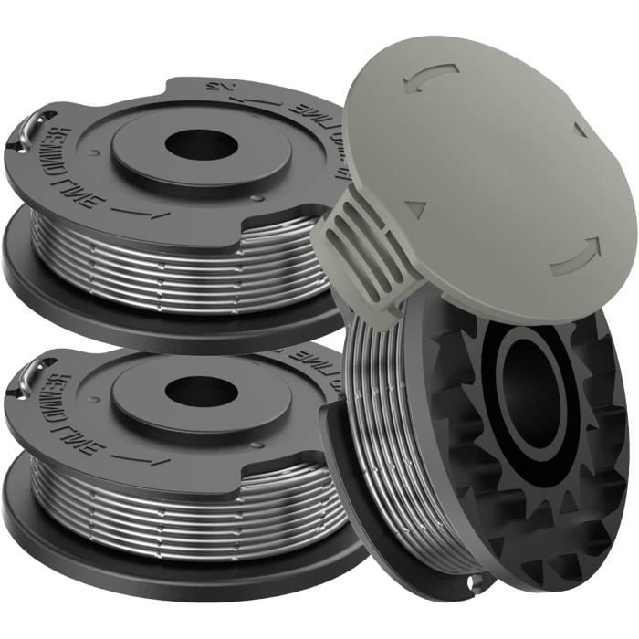 Lot De 3 Bobines De Cerf-volant - 100 Mètres Chacune - Plastique Robuste - Activités Familiales Outdoor