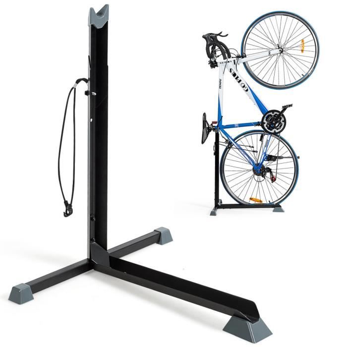 Pieds D Atelier Support De Rangement Velo Hauteur Reglable 62 76cm 3 Modes De Fixation En Acier Au Carbone Pour Garage Noir Prix Pas Cher Cdiscount