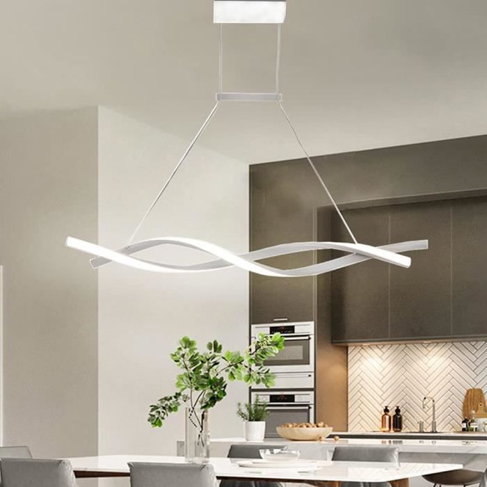 AHQX Lampe Suspension LED Table À Manger Lumières Salon Moderne Lustre