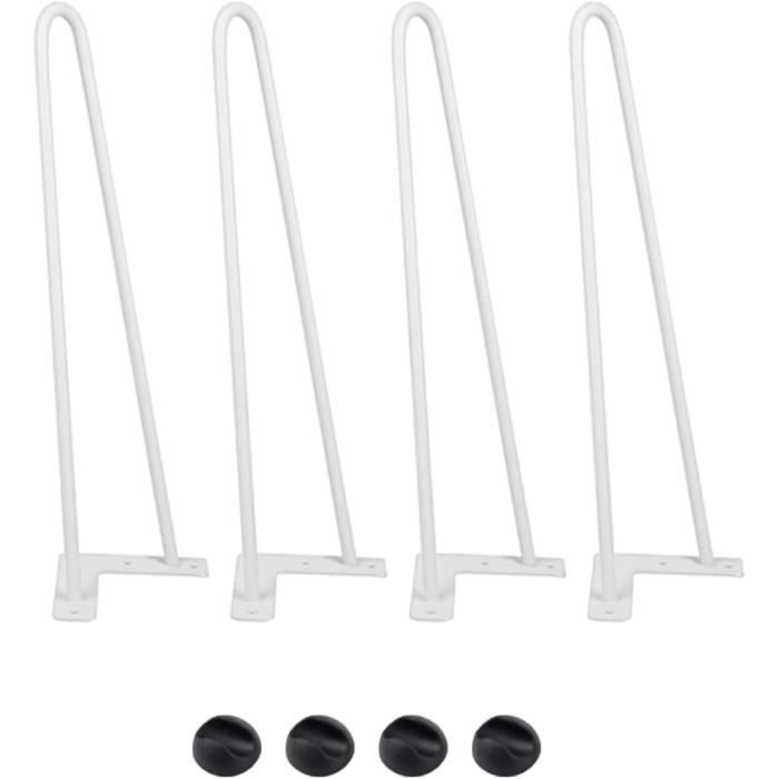 Lot De 4 Pieds De Rechange En Plastique ABS – Pour Chaises De Camping, Vis M4 Incluses, Diamètre 16 Mm
