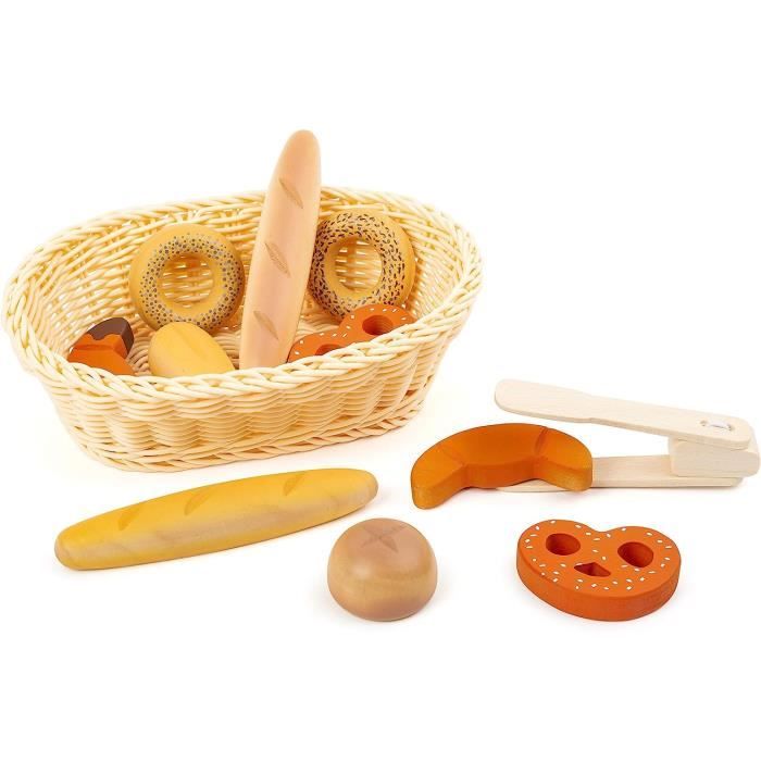 Accessoires de Jouets de Cuisine pour Enfant,10PCS Ensemble de Jouet de  Cuisine en Bois, Service de Table et Lot Casseroles en Bois - Cdiscount  Jeux - Jouets