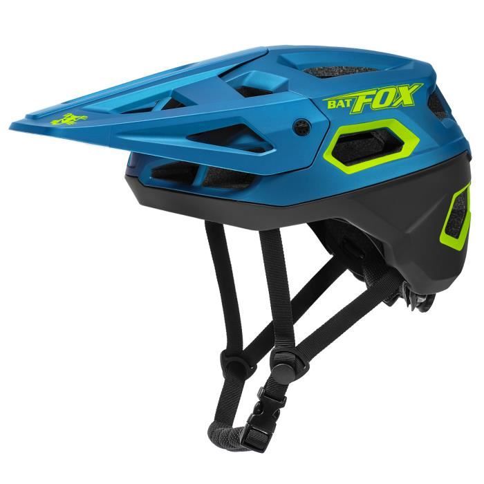 L 58 61CM BAT FOX Casque de velo de route pour homme casque de velo casque de velo VTT casquettes de vel Cdiscount Sport