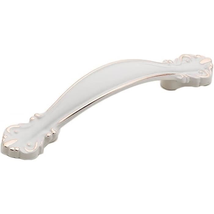 goldenwarm Lot de 30 poignées dorées en laiton brossé, 76,2 mm, pour armoire de cuisine, tiroirs de commode, porte de placard
