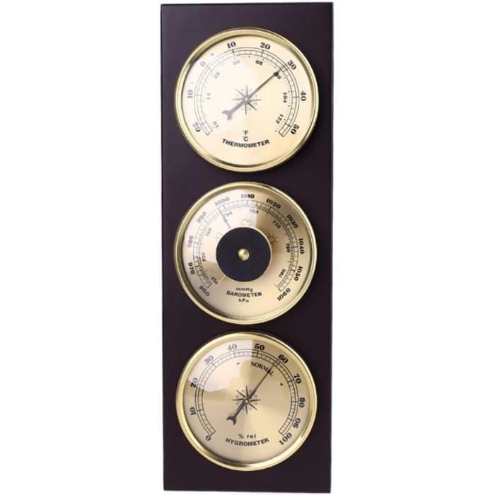 Lot De 3 Thermomètres-Hygromètres Sporgo - Précision, Zones Confort, Pour Intérieur/Extérieur, -30°C à 50°C
