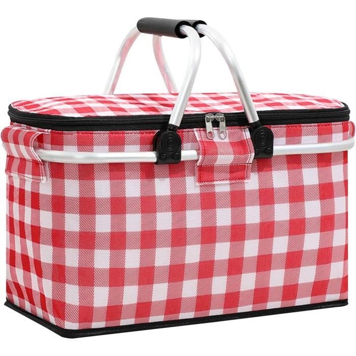 Sac Repas Isotherme 6,5 L – Motif Cœur, Velours Côtelé, Fermeture Zippée – Pour école, Bureau, Pique-nique, Voyage