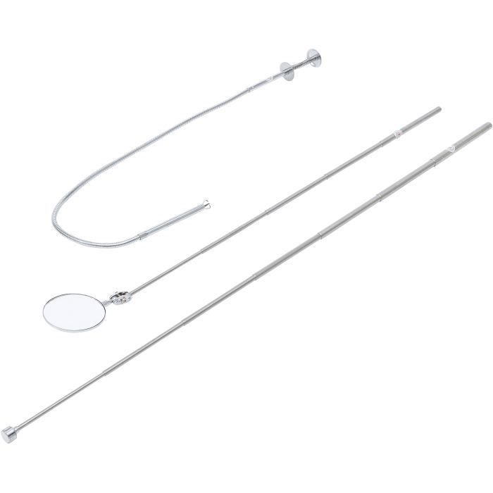 MISIQIMA 3 Pièces Aimant Telescopique, Aimant Mecanique Auto, Flexible