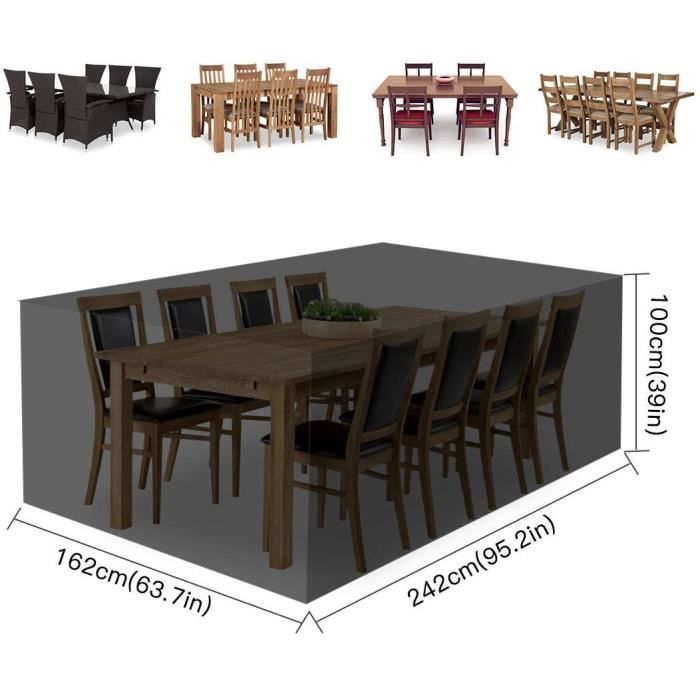 Housse Salon De Jardin Housse Table Impermeable Bache Salon De