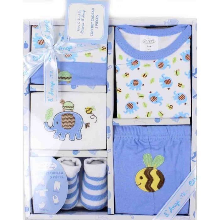 Coffret Naissance 5 Pieces Bebe Garcon Bleu Cdiscount Puericulture Eveil Bebe Coffret Naissance 5 Pieces Bebe Garcon Bleu Cdiscount Puericulture Eveil Bebe