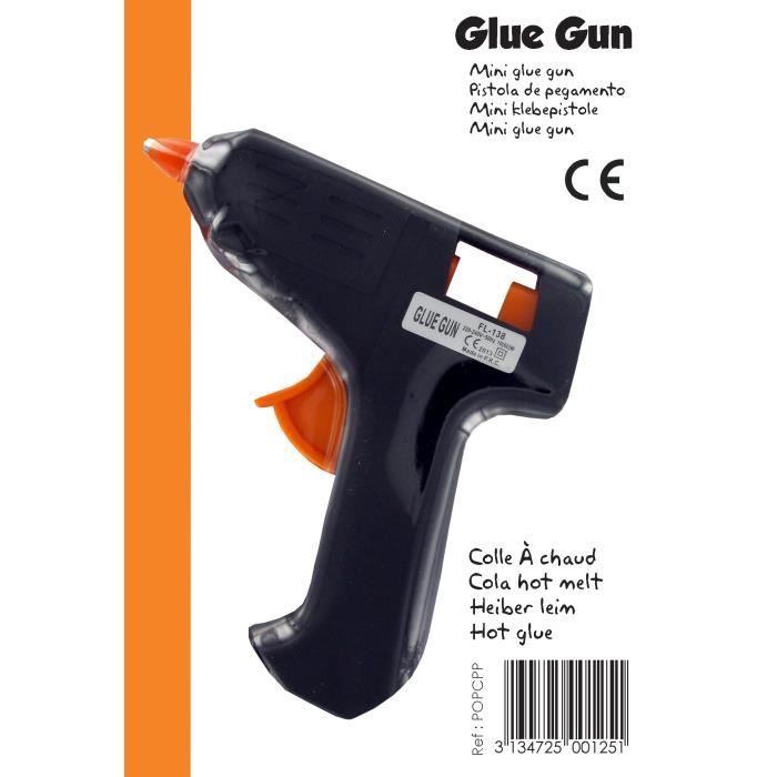 Pistolet à colle chaude botterrun 60 W Mini Hot Melt Glue Gun Kit Avec 15pcs 150 mm adhésif 