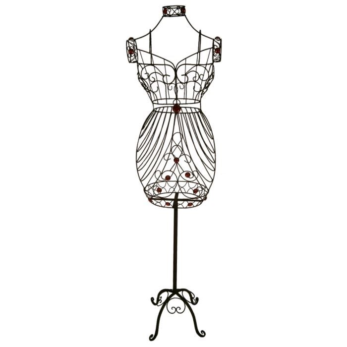 Buste Couture Sur Pied En Fer Retro Strass Achat Vente Buste