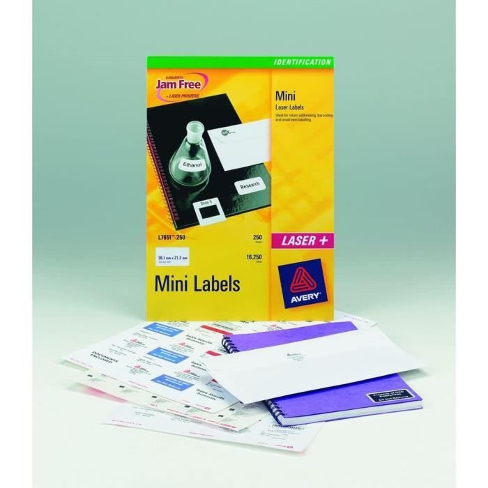 1000 étiquettes Autocollantes Adresse 89x36 Mm - Rouleau Blanc, Compatible Avery R5013, Pour Enveloppes, Colis, Classement