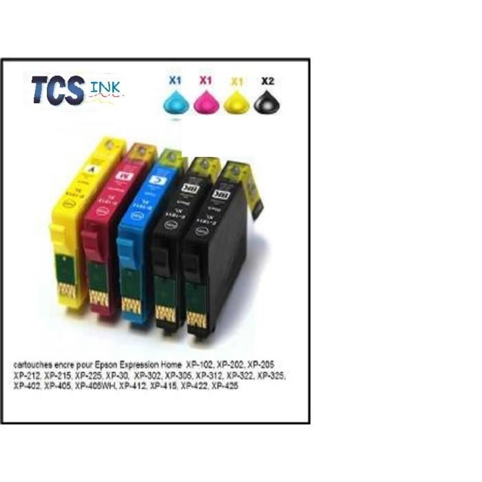 XP Cartouches d'encre génériques Epson non-OEM XP-18 XP-102 XP-202 XP-205 XP-30 