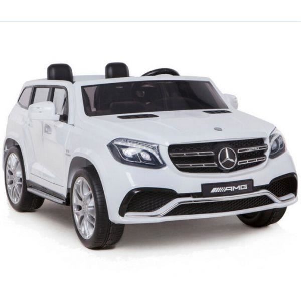 Voiture Electrique 2 Places 2 X 12v Mercedes Gls63 Blanche