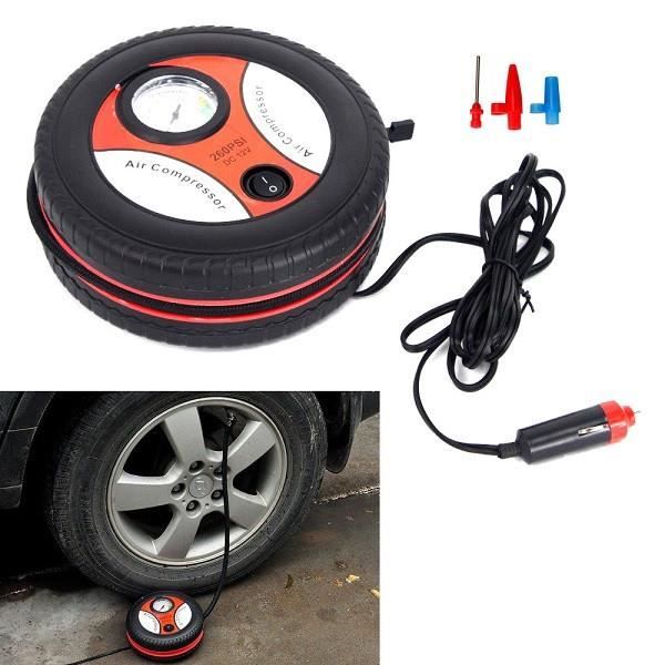 Gonflage Des Pneus Mini Pompe A Air Electrique 12v Portable