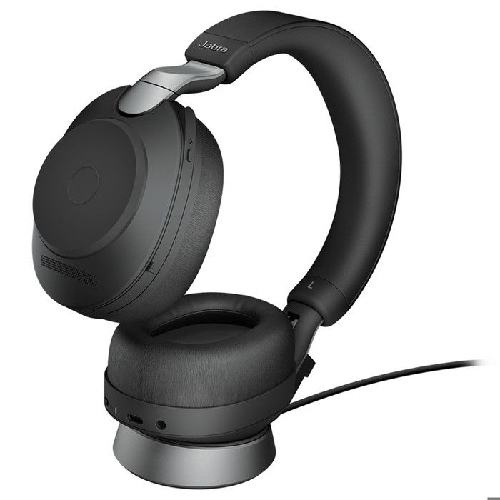 Micro-casque sans fil - Jabra - Evolve2 85 - USB-C - Réduction de bruit active - Charge