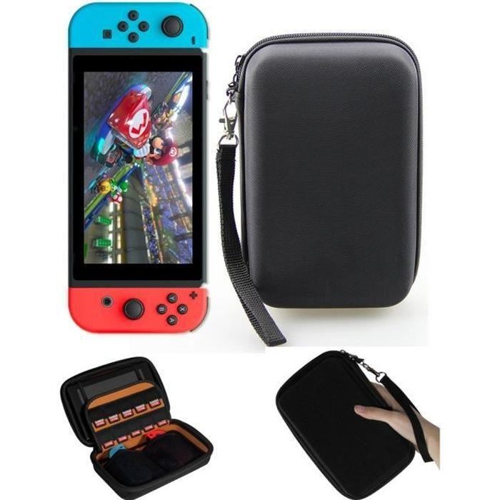 Pochette Switch Housse de Transport pour Accessoire Switch/Lite Sacoche  Nintendo Switch à Coque Rigid - Cdiscount Informatique