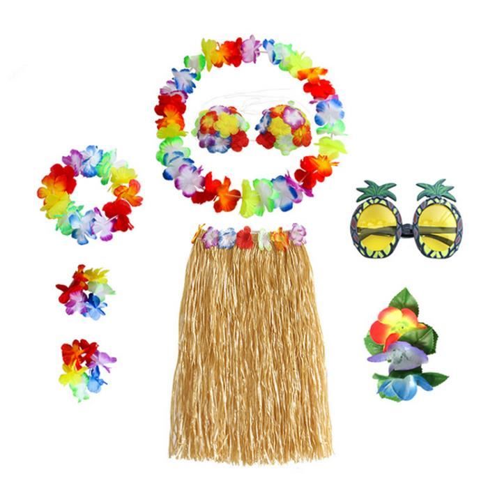 Costume Hawaiien - Non spécifié - 8 en 1 - Dor - Fête - Danse sur Plage