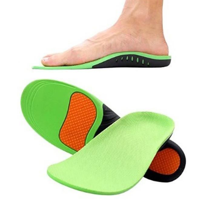 Semelle pied plat utilisation