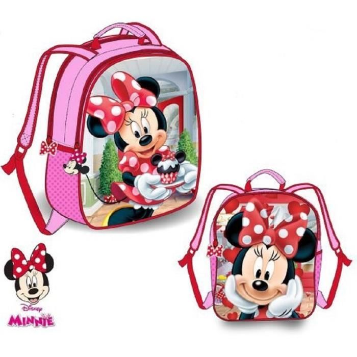 Sac a dos minnie mouse sac R VERSIBLE paillette disney sac