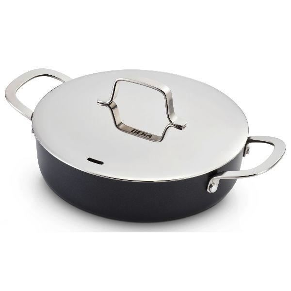 Sauteuse avec 2 anses et son couvercle Maestro 24 cm - vue 2
